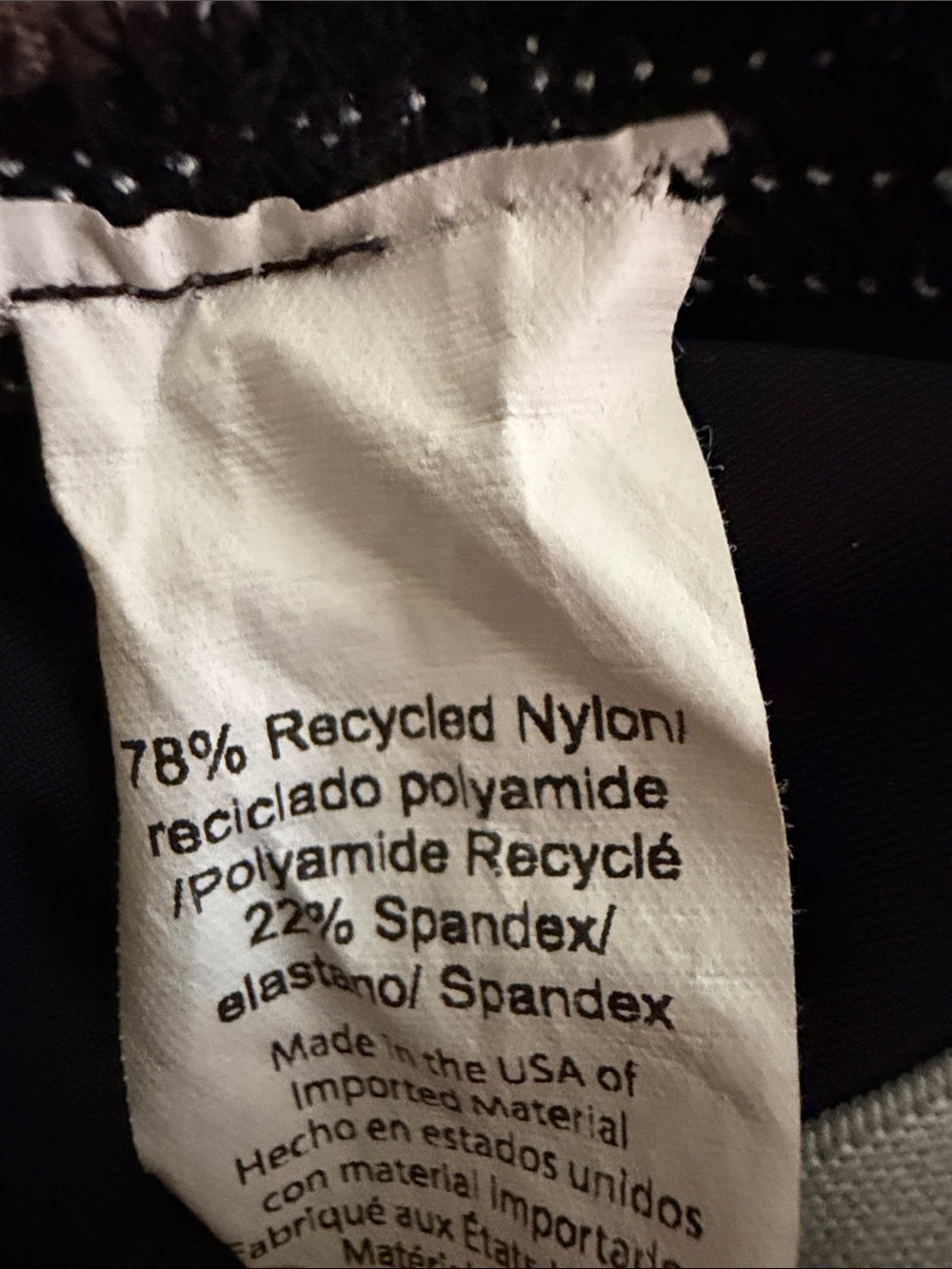 Beyond Yoga Black Leggings with Stripe Waistband Size Small - Picture 7 of 8